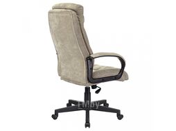Кресло для руководителя Бюрократ CH-824 Fabric ткань, песочный, крестов. пластик