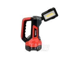 Прожекторный фонарь 2в 1 213х132х106мм (10-16W, 600-1000lm, 244м, 3.7V, 8000mAh, usb, IP54) Yato YT-08548