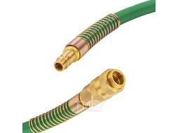 Шланг резиновый воздушный армированный с фитингами 8мм x 14мм x 5м RockFORCE RF-AHF-058