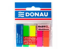 Стикеры канцелярские Donau 7576001PL-99 (ассорти неон)