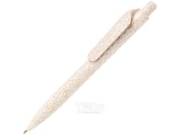 Ручка шарик/автомат "Wheat Straw" 1,0 мм, пласт. биоразлаг., черный, стерж. синий Xindao