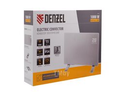 Конвектор электрический OptiPrime-1000, Wi-Fi, тачскрин, цифровой термостат, 1000 Вт Denzel 98121