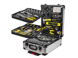 Набор инструментов 246пр. 1/4'', 1/2'' (6гр.) (4-21мм), в алюминиевом кейсе WMC TOOLS WMC-40246