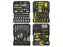 Набор инструментов 246пр. 1/4'', 1/2'' (6гр.) (4-21мм), в алюминиевом кейсе WMC TOOLS WMC-40246