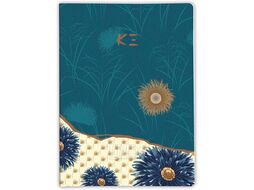 Блокнот А5 148 *210 мм, 74 л., лин. "K3 blue", шитый, синий, ассорти Rhodia 115904C