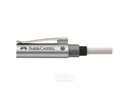 Карандаш автомат. "Grip 2011" 0,7 мм, метал., с ластиком, серебристый Faber Castell 131211