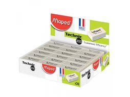 Ластик "Technic 300" белый, целлофан Maped 11301