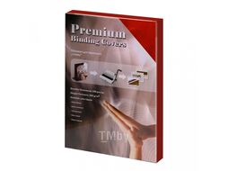 Обложка (перф.) картон глянц. син. 250г/м 100шт Office Kit GBA400250