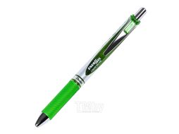 Ручка роллер "Energel BL77" 0,7 мм, пласт., серебрист/черный, стерж. черный Pentel BL77-AO