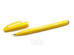 Маркер-кисть "Brush Sign pen" оранжевый Pentel SES15C-F