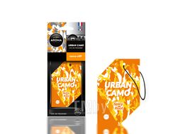 Освежитель воздуха Urban Camo Spicy Root, бумажный Aroma Car 83168