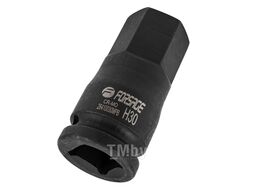 Головка-бита ударная 6-гранная 30мм, 3/4" Forsage F-26410030MPB