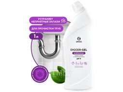 Средство для удаления засоров в трубах "DIGGER-Gel Professional" 1000 мл GRASS 125569