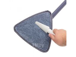 Швабра с отжимным механизмом (L-130см, основание 27х27х27см) WMC TOOLS WMC-TRI1(BLUE)