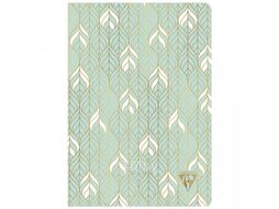 Блокнот А5 148*210 мм, 48 л., лин. "Neo Deco Spring-Summer collection", шитый, серый жемчуг Rhodia 193636C