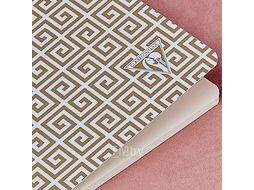Блокнот А5 148*210 мм, 48 л., лин. "Neo Deco Spring-Summer collection", шитый, серый жемчуг Rhodia 193636C
