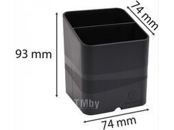 Подставка для ручек "Pen Cube" пласт., 2 дел., прозрачный Exacompta 67723D