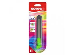 Нож для бумаги, 9мм Kores 42212