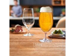 Набор бокалов для пива 6 шт., 450 мл. «Cheers Bar» стекл., упак., прозрачный LEONARDO 61637