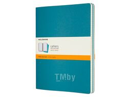 Блокнот А4- 190*250 мм, 60 л., лин. "Cahier Journal Xlarge" интегральн. обл. карт., 3 шт., розовый неон Moleskine 1128386