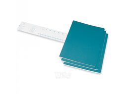Блокнот А4- 190*250 мм, 60 л., лин. "Cahier Journal Xlarge" интегральн. обл. карт., 3 шт., розовый неон Moleskine 1128386