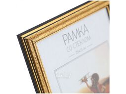Фоторамка 15*21 см, 20 мм "№2" пласт., со стеклом, серебро OfficeSpace 267550