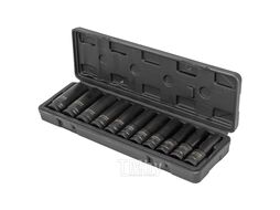 Набор головок ударных глубоких 11пр. 1/2'' (6-гр.) (10-15, 17, 19, 21, 22, 24), в кейсе ILOforce IF-4117-5MPB