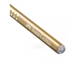 Карандаш прост. "Grip Sparkle" B. золотой Faber Castell 118214