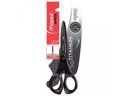 Ножницы канцелярские Maped Titanium / 686110 (21см, черный)
