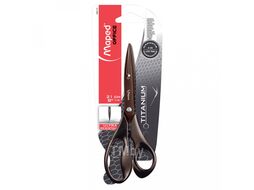 Ножницы канцелярские Maped Titanium / 686110 (21см, черный)