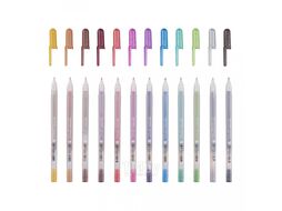 Ручка гелевая Sakura Pen Gelly Metallic / XPGBM520 (розовый)
