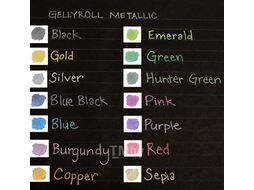 Ручка гелевая Sakura Pen Gelly Metallic / XPGBM520 (розовый)