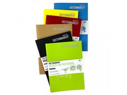Скетчбук "marker line", 17.6*25 см,160г/м2, 16л., бирюзовый Sketchmarker MLSM/TURC