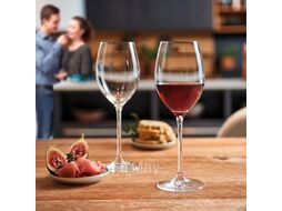 Набор бокалов для красного вина 6 шт., 520 мл. «Cheers» стекл., упак., прозрачный LEONARDO 61633