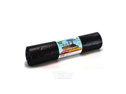 Мешки для мусора 240л 10шт/рулон ПВД Стройка 75мкм 93*130см цв.черный MIRPACK S24010130