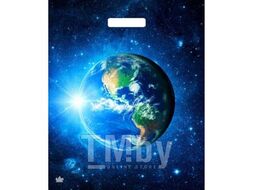 Мешок 45х38см ПВД 60мкм ламинированный с вырубной ручкой, Земля ТИКО-Пластик н00212928