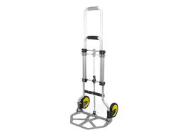 Тележка ручная складная с телескопической ручкой (г/п45кг, 360х380х960мм-в разложенном полож., 230х380-рабочая площадка, 140мм-d колес) WMC TOOLS WMC-GZS50A