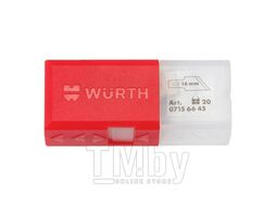 Лезвие 16 мм для шабера арт. 071566 40 Wurth 071566 45