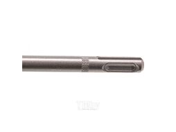 Бур по бетону, двойная спираль, Cobalt W-tip, 12x460 мм, SDS PLUS Denzel 705027