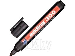 Маркер перм. "300"Edding черный Wurth 9679151300