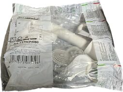 Сифон для мойки Bonomini 1 1/2" 40х230 с выпуском пластм. (1279CP40B)