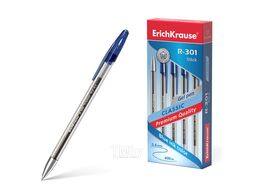 Ручка гелевая R-301 Classic Gel Stick 0.5, синяя Erich Krause 53346