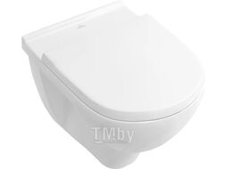 Унитаз подвесной Villeroy &amp; Boch O.Novo Direct Flush с сиденьем микролифт (5660HR01)
