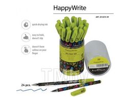 Ручка шариковая "HappyWrite. Разноцветные зебры", 0,5мм, синяя Bruno Visconti 20-0215/39