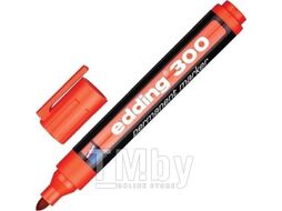 Маркер перм. "300"Edding красный Wurth 9679152300