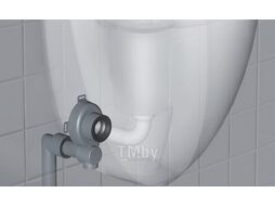 Писсуар Idevit Halley в комплекте с сифоном 29x32x54 Up Water Inlet - Back Water Outlet K0007-0306-001-1-0000+3890GZ50B2