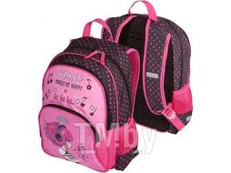 Рюкзак "Basic. Music Girl" 38x27x17 (14 л) школьный, 1 отделение, 2 передн. кармана, 2 бок. кармана, Attomex 7033360