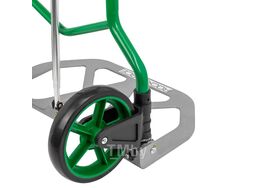 Тележка ручная складная с телескопической ручкой (г/п100кг, 420х480х980мм - в разложенном полож., 255х480 - рабочая площадка, 175мм-d колес) RockFORCE RF-GZS70C