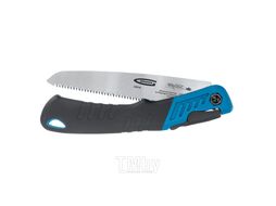 Пила по дер. PIRANHA,складная, для кэмп.и сада,150 мм,9-10TPI,зуб3D,подкал.зуб,2-ком.рук. GROSS 23616