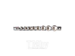 Набор торцевых головок 3/8" 12 гр. 5/16"-13/16" 9пр. на линейке Licota TBS-22004